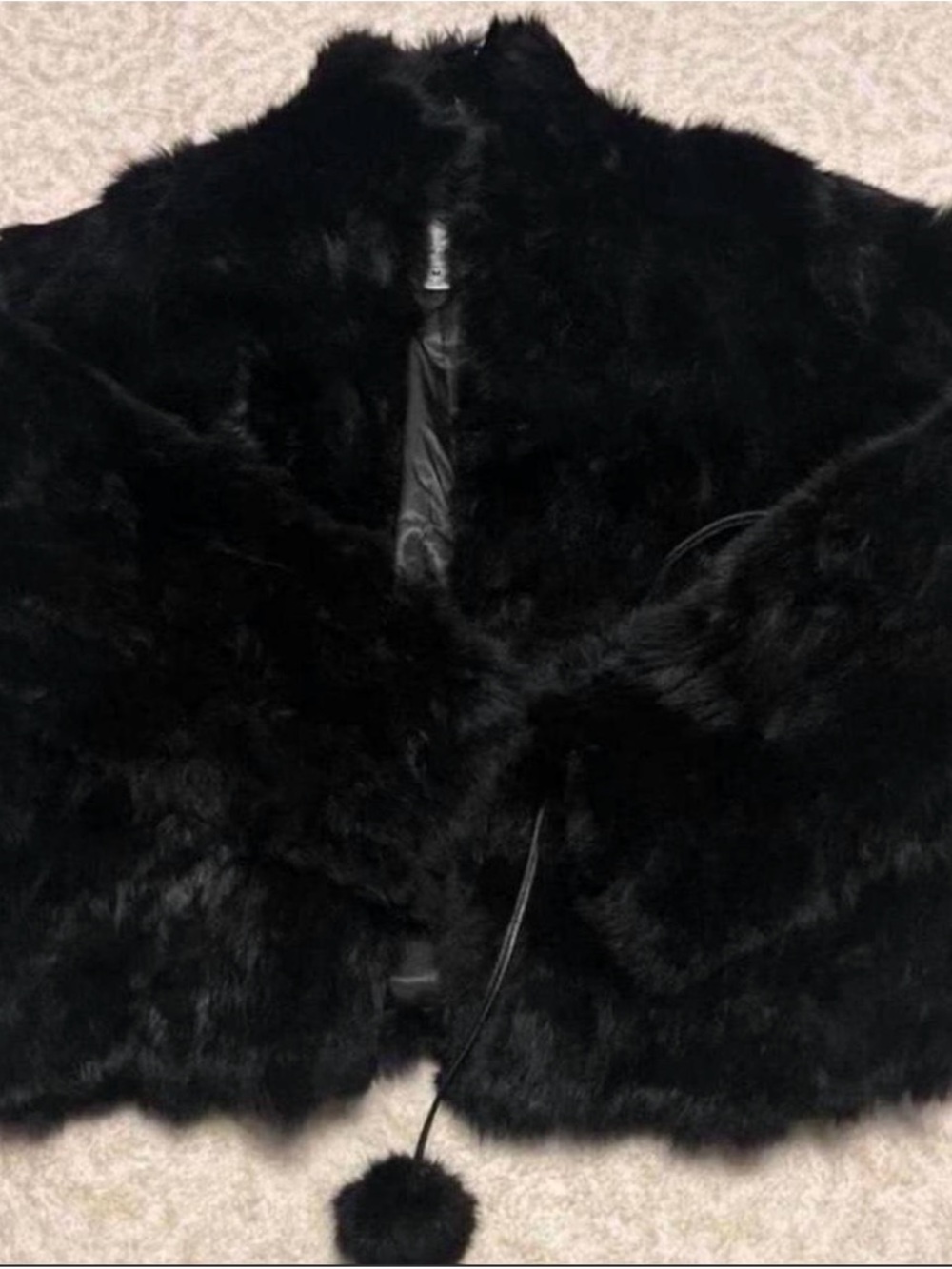 Authentic Rabbit Fur Vintage Wilson’s Leather Jacket